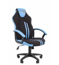 Офисное кресло Chairman game 26 Россия черн.голубой New